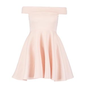 Off The Shoulder Skater Dress